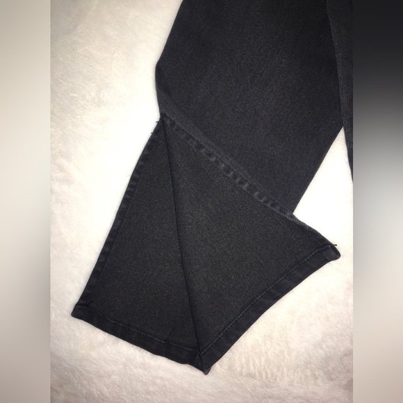 Indigo Rising High Rise Slim Straight Womens Black Jeans Size 5/27 NWT Denim. - Picture 5 of 6